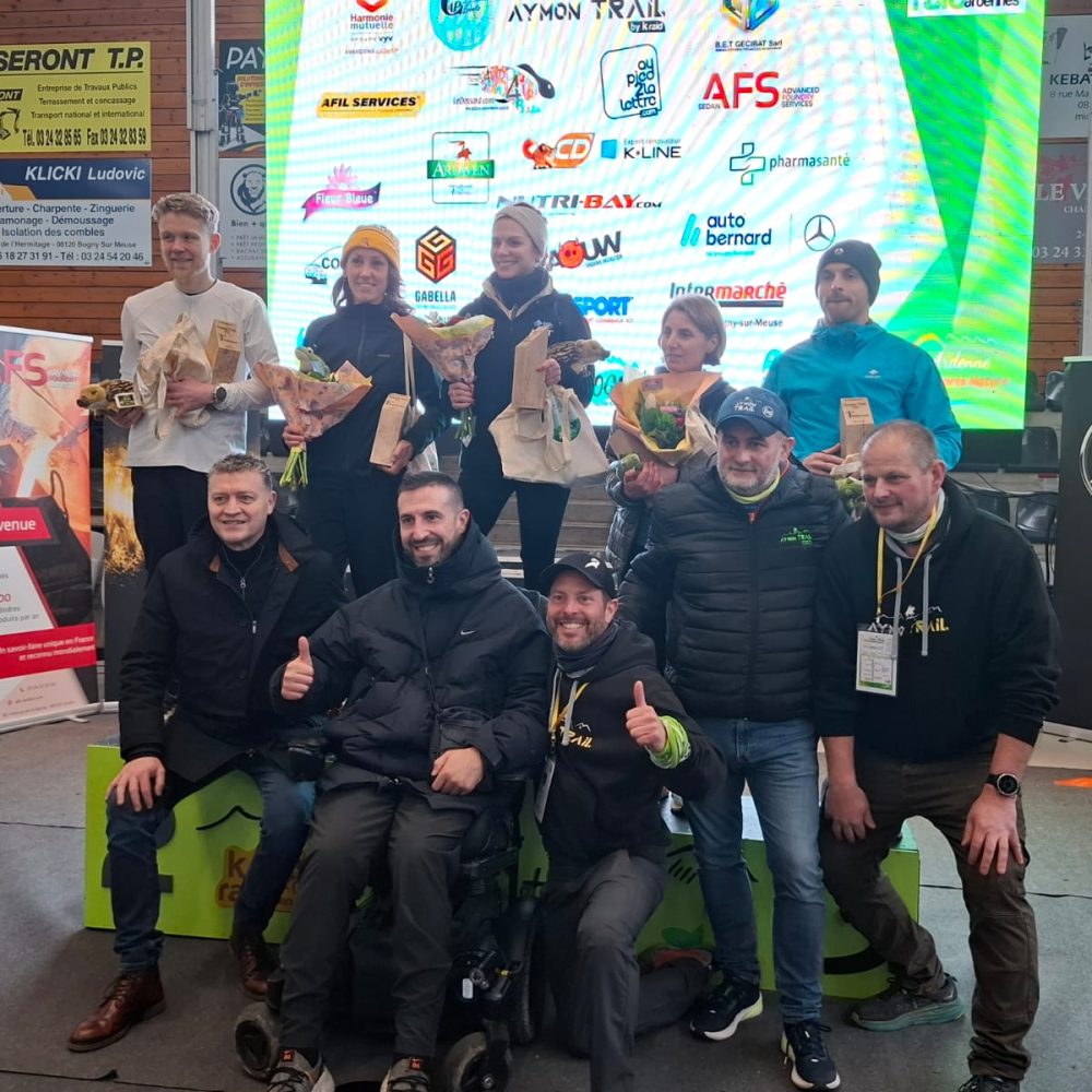Des trophées locaux remis aux vainqueurs de l&rsquo;Aymon Trail